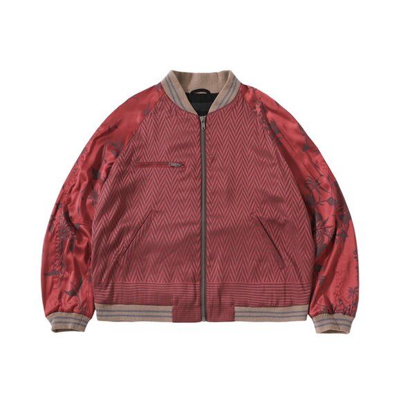 Haider Ackermann Red Flower Jacket - Picture 1 of 6